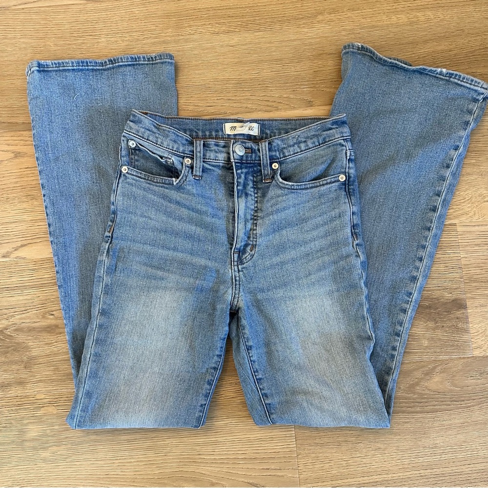 Madewell Skinny Flare Light wash - Picture 2 of 6